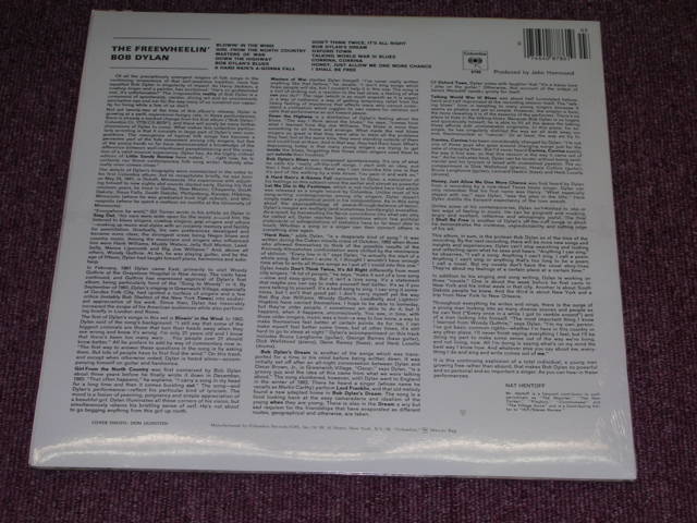 画像: BOB DYLAN - THE FREEWHEELIN' / US REISSUE LIMITED "180 Gram" "BRAND NEW SEALED" LP