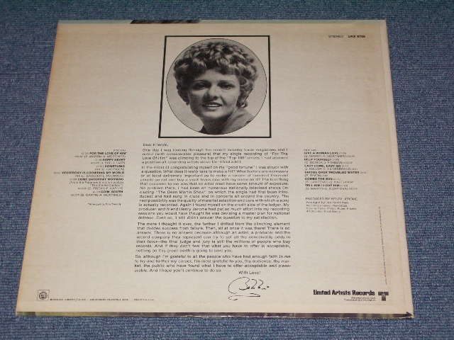 画像: BOBBI MARTIN - WITH LOVE   / 1970 US Original PROMO   LP 