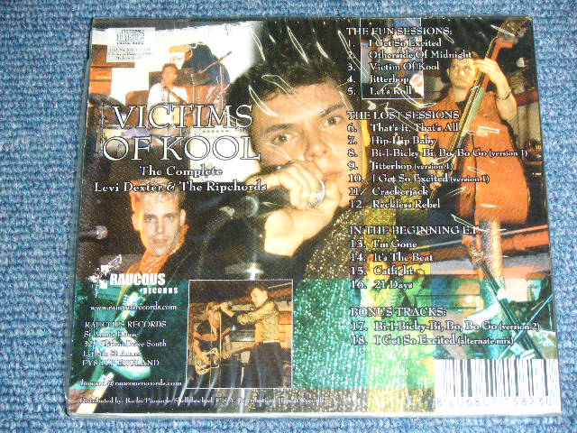 画像: LEVI DEXTER & THE RIPCHORDS - VICTIMS OF KOOL  / 2004 EU ORIGINAL Brand New SEALED CD 