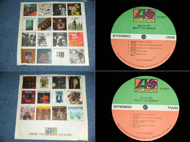 画像: MOTT THE HOOPLE  - WILDLIFE / 1971 US ORIGINAL "1841 BROADWAY" LABEL Used LP 