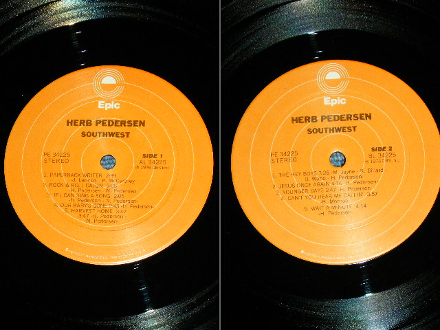 画像: HERB PEDERSON - SOUTHWEST /  1976 US ORIGINAL Used LP