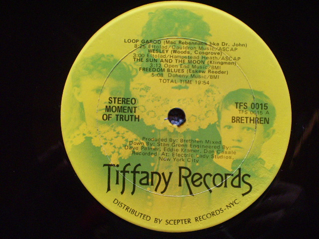 画像: BRETHREN - MOMENT OF TRUTH ( With RALPH MacDONALD / FUNKY ROCK / RARE GROOVE ) / 1971 US ORIGINAL LP 