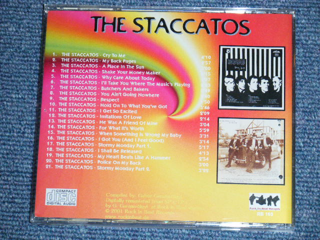 画像: THE STACCATOS - HEAR & NOW + HE WAS A FRIEND OF MINE /  GERMAN Brand New CD-R  Special Order Only Our Store