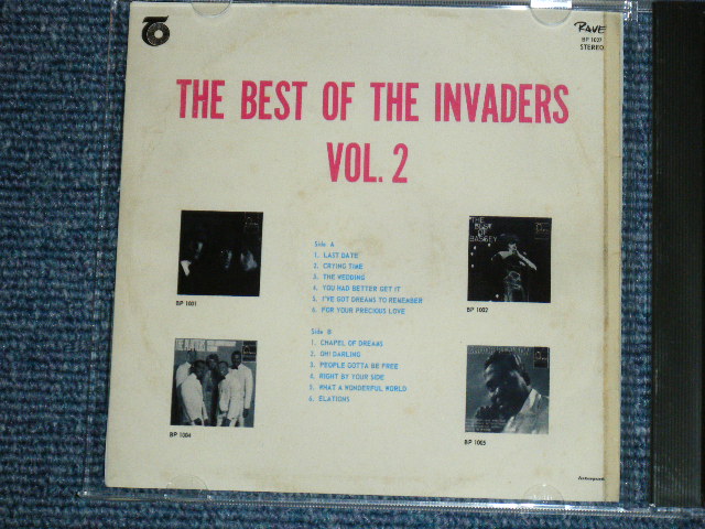 画像: THE INVADERS - TWO GREAT SOUTH AFRICAN BEAT LP ON 1 CD  TWO SIDES OF + BEST OF VOL.2  / GERMAN Brand New CD-R  Special Order Only Our Store