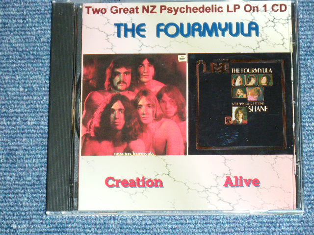 画像1: THE FOURMYULA- TWO GREAT NZ PSYCHEDELIC LP'S ON 1 CD  CREATION + ALIVE / GERMAN Brand New CD-R  Special Order Only Our Store