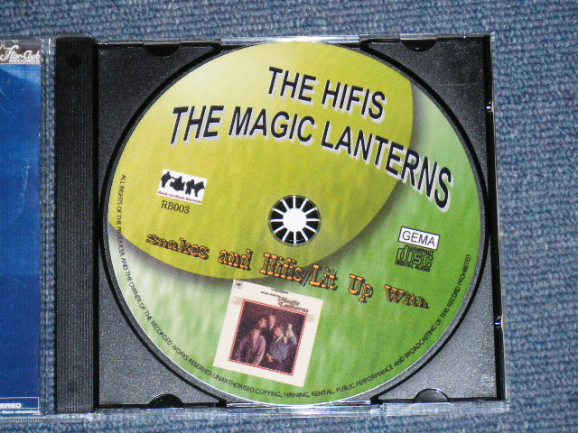 画像: THE HIFIS & MAGIC LANTERNS - SNAKES AND HIFIS + LIT UP / GERMAN Brand New CD-R 