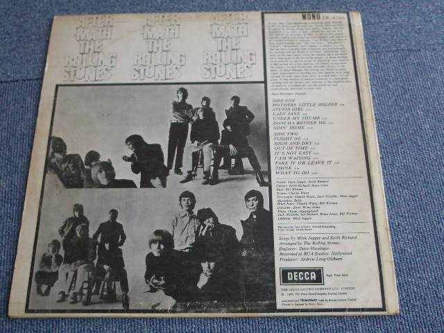 画像: ROLLING STONES - AFTERMATH /  1966 UK ORIGINAL MONO LP 