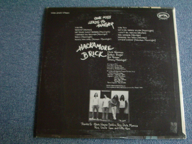 画像: HACKAMORE BRICK - ONE KISS LEADS TO ANOTHER  / 1971US ORIGINAL SEALED  LP 