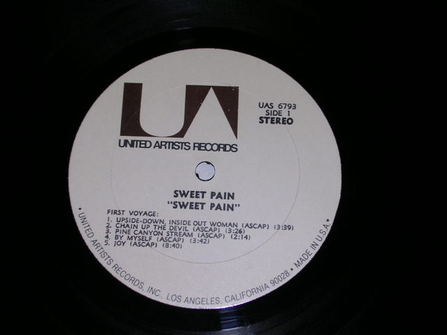 画像: SWEET PAIN - SWEET PAIN -  / 1971 US ORIGINAL LP 