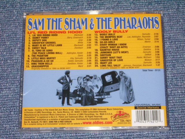 画像: SAM THE SHAM & THE PHARAOHS - LI'L RED RIDING HOOD / WOOLY BULLY ( 2 in 1 ) / 2004 US SEALED CD