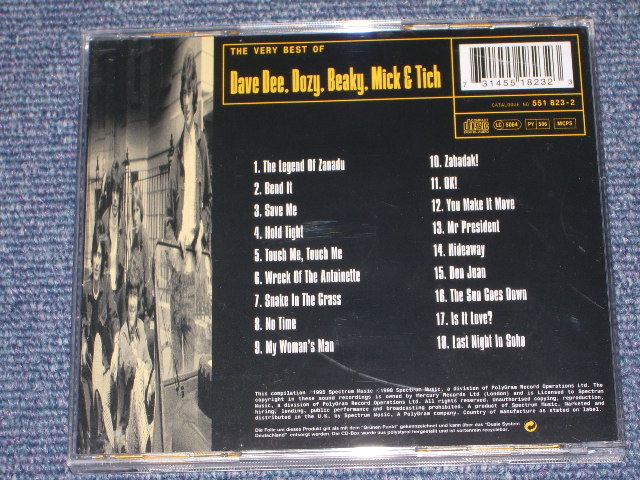 画像: DAVE DEE, DOZY, BEAKY, MICK & TICH - THE VERY BEST OF / 1995 EU Brand New  CD