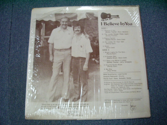 画像: DAVE CATE - I BELIEVE IN YOU / 1970s US ORIGINAL LP 