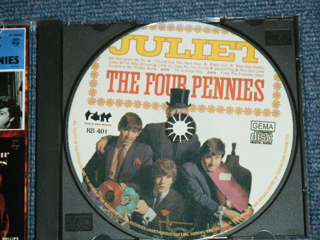 画像: THE FOUR PENNIES- COMPLETE COLLECTION VOL.1  JULIET / GERMAN Brand New CD-R  Special Order Only Our Store