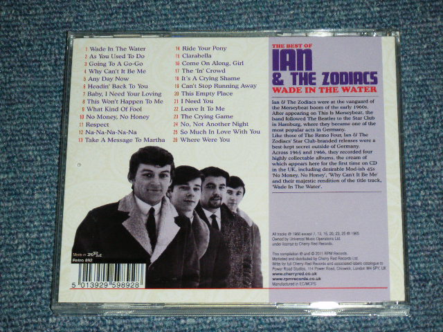 画像: IAN & THE ZODIACS - THE BEST OF : WADW IN THE WATER /  2011 UK  Brand New  CD 