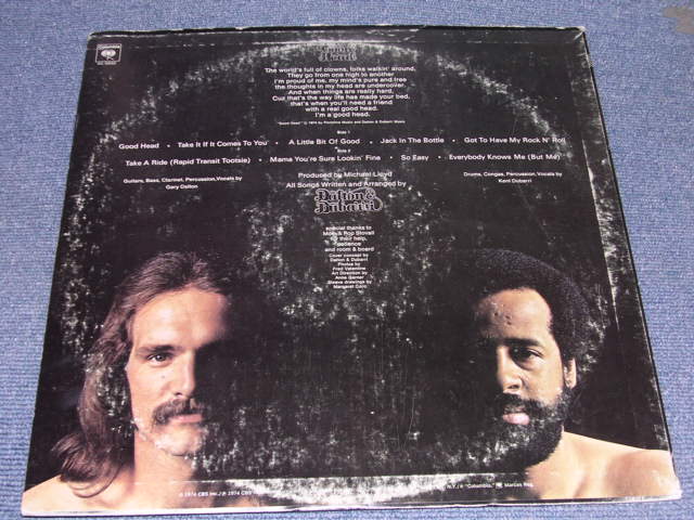 画像: DALTON & DUBARRI - GOOD HEAD  / 1974  US ORIGINAL PROMO LP 