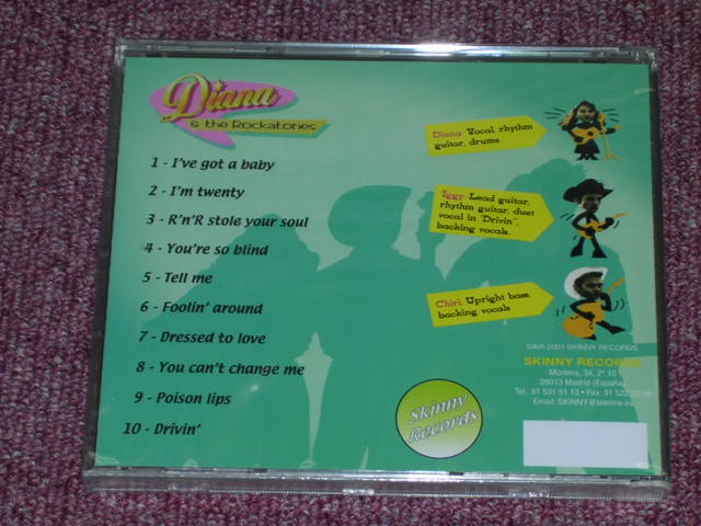 画像: DIANA &THE ROCKATONES - HOWDY! / 2001 EU ORIGINAL Brand New SEALED CD 