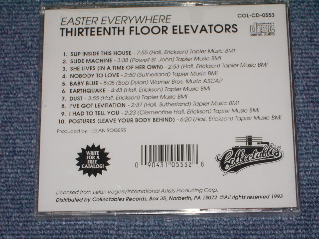 画像: 13TH FLOOR ELEVATORS - EASTER EVERYWHERE  /1993 US SEALED CD