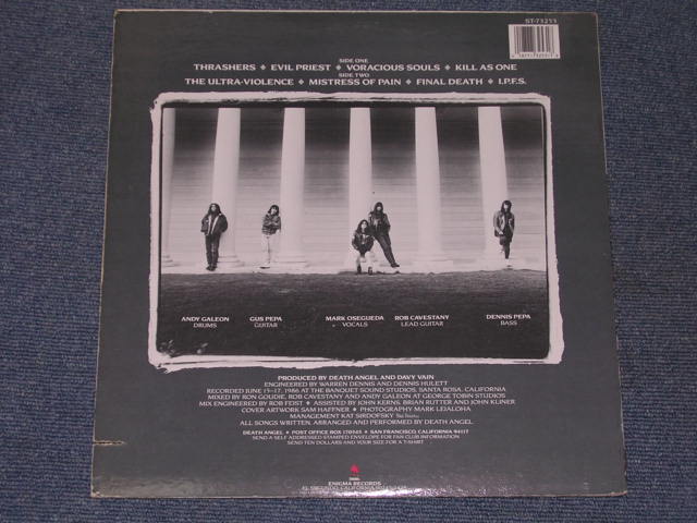 画像: DEATH ANGEL - THE ULTRA-VIOLENCE / 1987US ORIGINAL LP