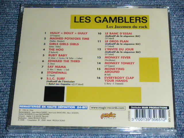 画像: THE GAMBLERS - LES JAZZMEN DU ROCK / 2008 FRANCE  Brand New SEALED CD 