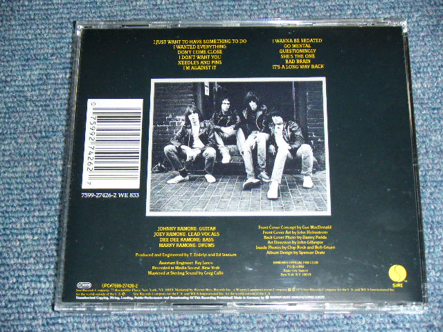 画像: RAMONES - ROAD TO RUIN  / 1990's  US ORIGINAL Brand New CD 