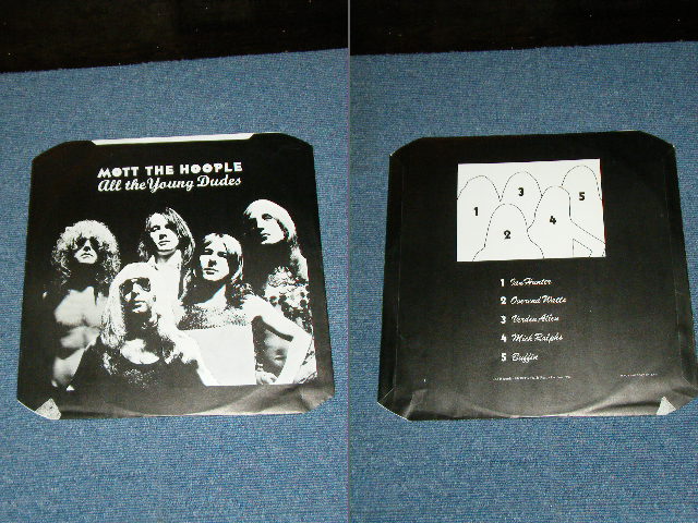 画像: MOTT THE HOOPLE  - ALL THE YOUNG DUDES ( Ex++/Ex ; With ORIGINAL INNER SLEEVE ) / 1972 UK ORIGINAL Used LP  