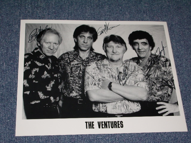 画像1: THE VENTURES PICTURE With MEL,DON,BOB,GERRY,With AUTOGRAPHED B/W/COLOR 