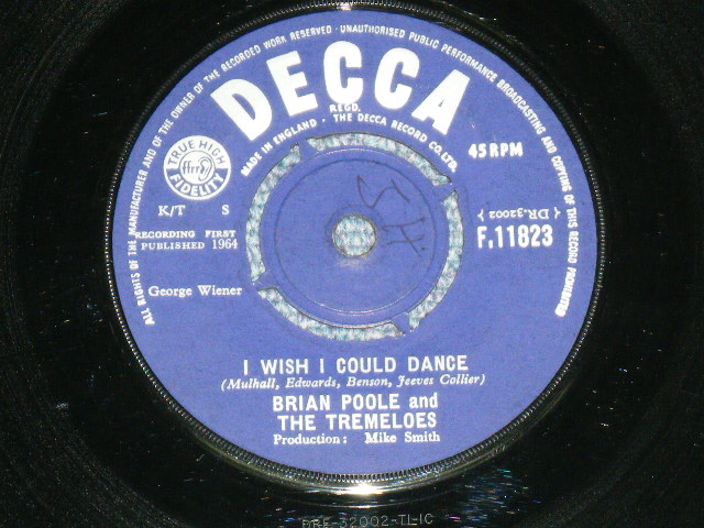 画像: BRIAN POOLE and THE TREMELOES - CANDY MAN / 1963 UK ORIGINAL 7"Single