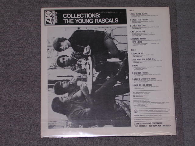 画像: YOUNG RASCALS - COLLECTION  / 1966 US ORIGINAL PURPLE&BROWN LABEL LP 