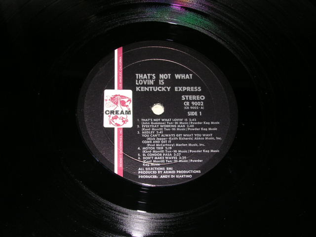 画像: KENTUCKY EXPRESS - THAT'S NOT WHAT LOVIN' IS  / 1972  US ORIGINALLP 