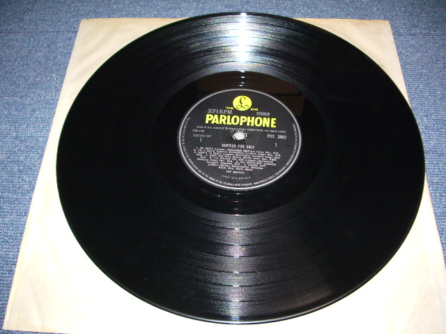 画像: BEATLES - BEATLES FOR SALE / UK YELLOW PARLOPHONE ORIGINAL STEREO LP