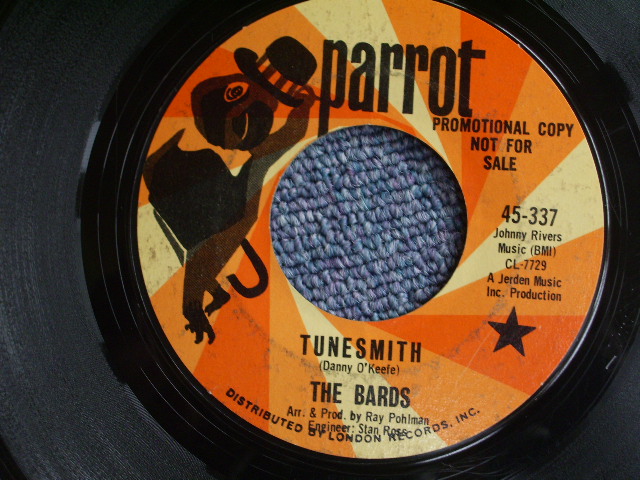 画像: THE BARDS - GOODTIME CHARLES GOT THE BLUES  ( PROMO )  / 1969  US ORIGINAL 7"SINGLE