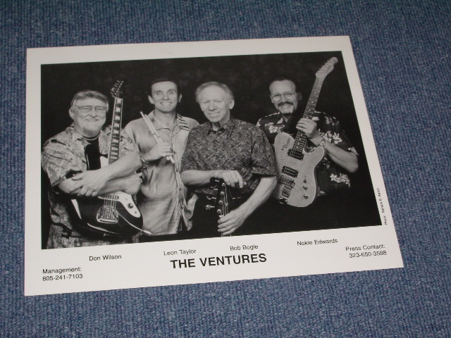 画像1: THE VENTURES 45th ANNI. PICTURE With NOKIE,DON,BOB,LEON B/W/COLOR 