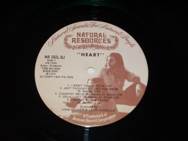 画像: HEART - HEART / 1972 US ORIGINAL Promo LP