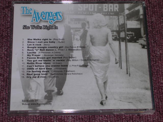 画像: THE AVENGERS SHE WALKS RIGHT IN / ORIGINAL BRAND NEW CD  