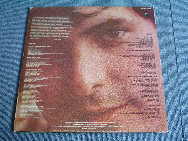 画像: DENNIS LINDE - DENNIS LINDE / 1973 US ORIGINAL PROMO LP 