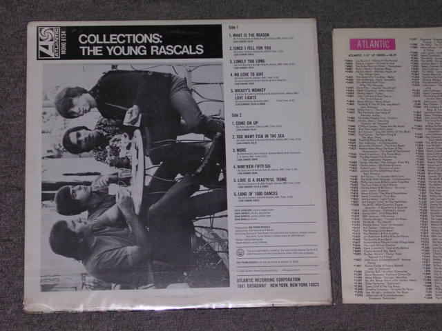 画像: YOUNG RASCALS - COLLECTION  / 1966 US ORIGINAL RED&PLUM LABEL LP 