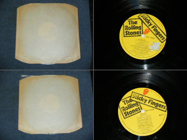 画像: ROLLING STONES - STICKY FINGERS W/ZIPPER + INSERTS /  1971 UK ORIGINAL LP 