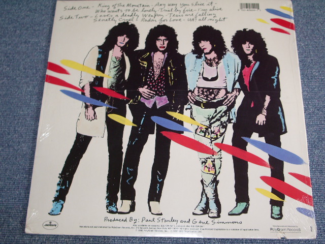 画像:  KISS - ASYLUM / 1985 US ORIGINAL SEALED  LP 