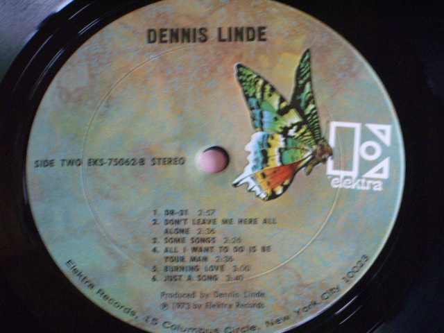 画像: DENNIS LINDE - DENNIS LINDE / 1973 US ORIGINAL PROMO LP 