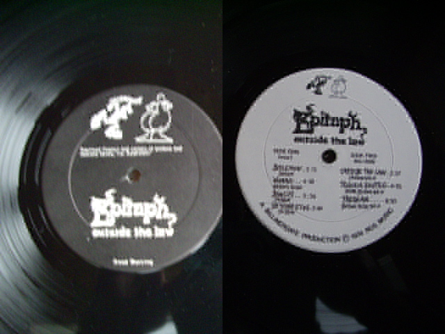 画像: EPITAPH - OUTSIDE THD LAW  / 1974 US INDIES ORIGINAL LP 