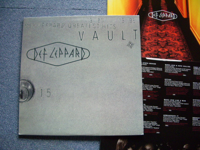 画像: DEF LEPPARD - GREATEST HITS : 1980 VAULT 1995  / 1995 UK ORIGINAL BRAND NEW  2-LP