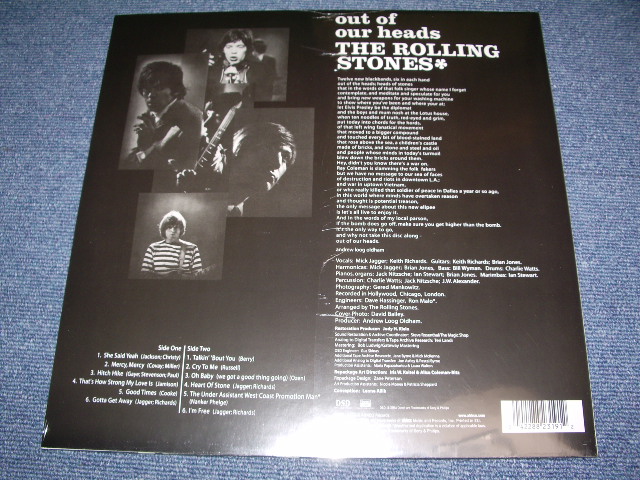 画像: ROLLING STONES -  OUT OF OUR HEADS  ( US VERSION )  / 180g HEAVY WEIGHT EU REISSUE SEALED LP