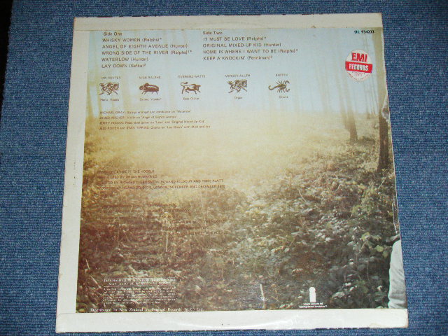 画像: MOTT THE HOOPLE  - WILDLIFE / 1971 NEW ZEALAND ORIGINAL "PINK LABEL" Used LP 