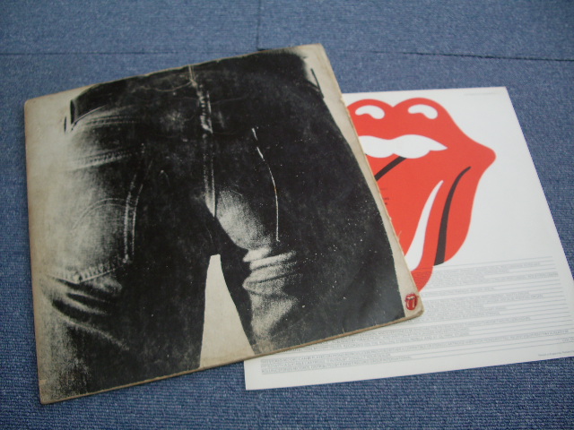 画像: ROLLING STONES - STICKY FINGERS W/ZIPPER + INSERTS /  1971 UK ORIGINAL LP 