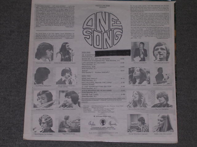 画像: ONE SONG - ONE SONG / 1974 US ORIGINAL LP