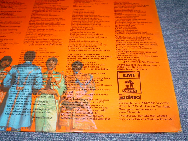 画像: BEATLES - SGT.PEPPERS ... / BRAZIL STEREO LP