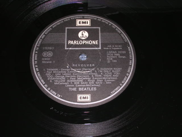 画像: BEATLES - REVOLVER   / 1970s? YUGOSLAVIA  ORIGINAL? STEREO? LP beautiful Record 