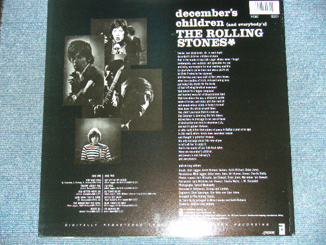 画像: ROLLING STONES - DECMBERS CHILDREN  /  UK REISSUE NEW LP