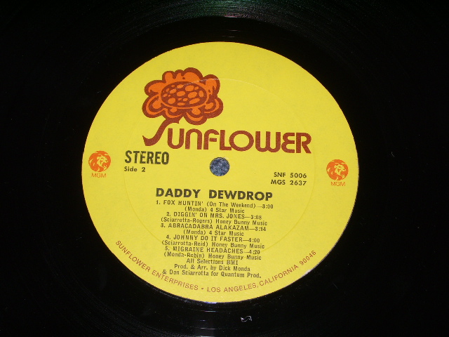 画像: DADDY DEWDROP ( KENNY LOGGINS ) - DADDY DEWDROP / 1972 US ORIGINAL  LP 