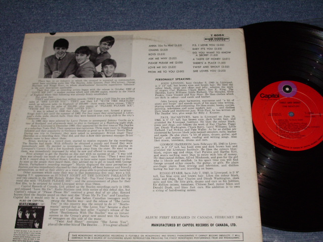 画像: BEATLES - TWIST AND SHOUT / 1970s CANADA RARE MONO LP